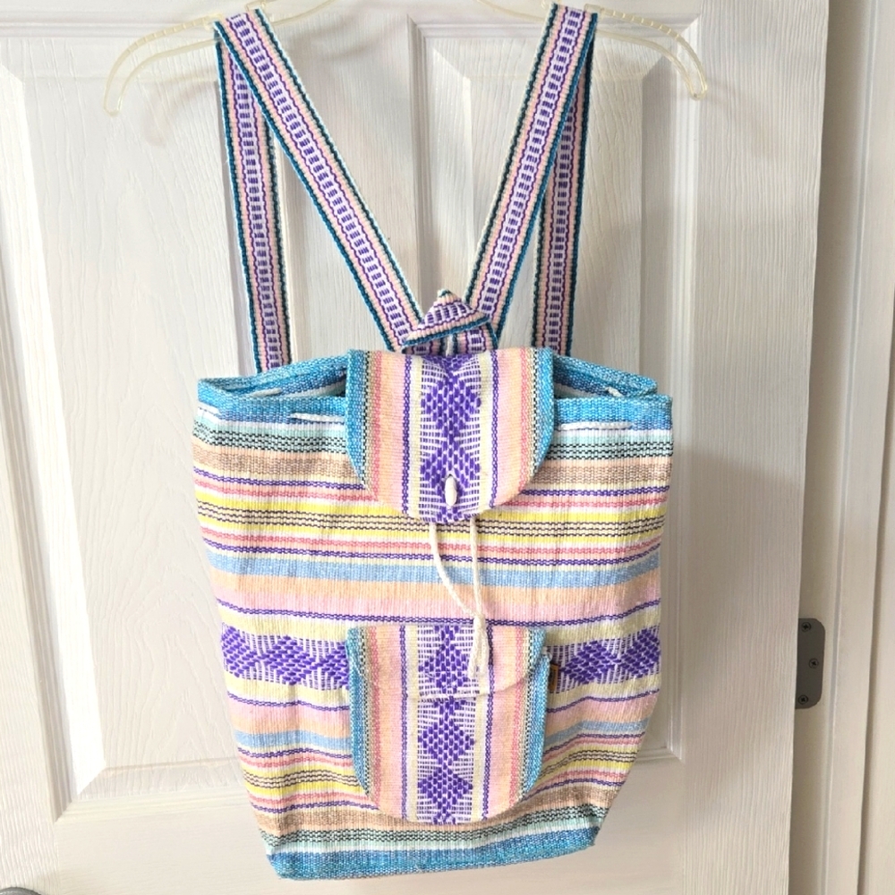 Artesanias MR Pinzon Woven Backpack